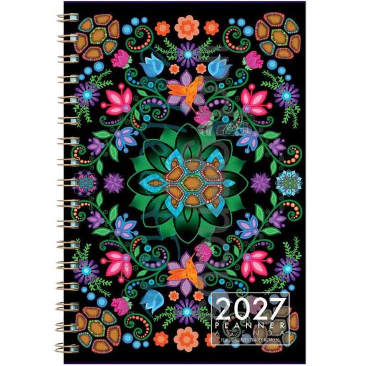 Agenda 2027, peintures par Tracey Metallic, art autochtone - Boutique Equinoxe