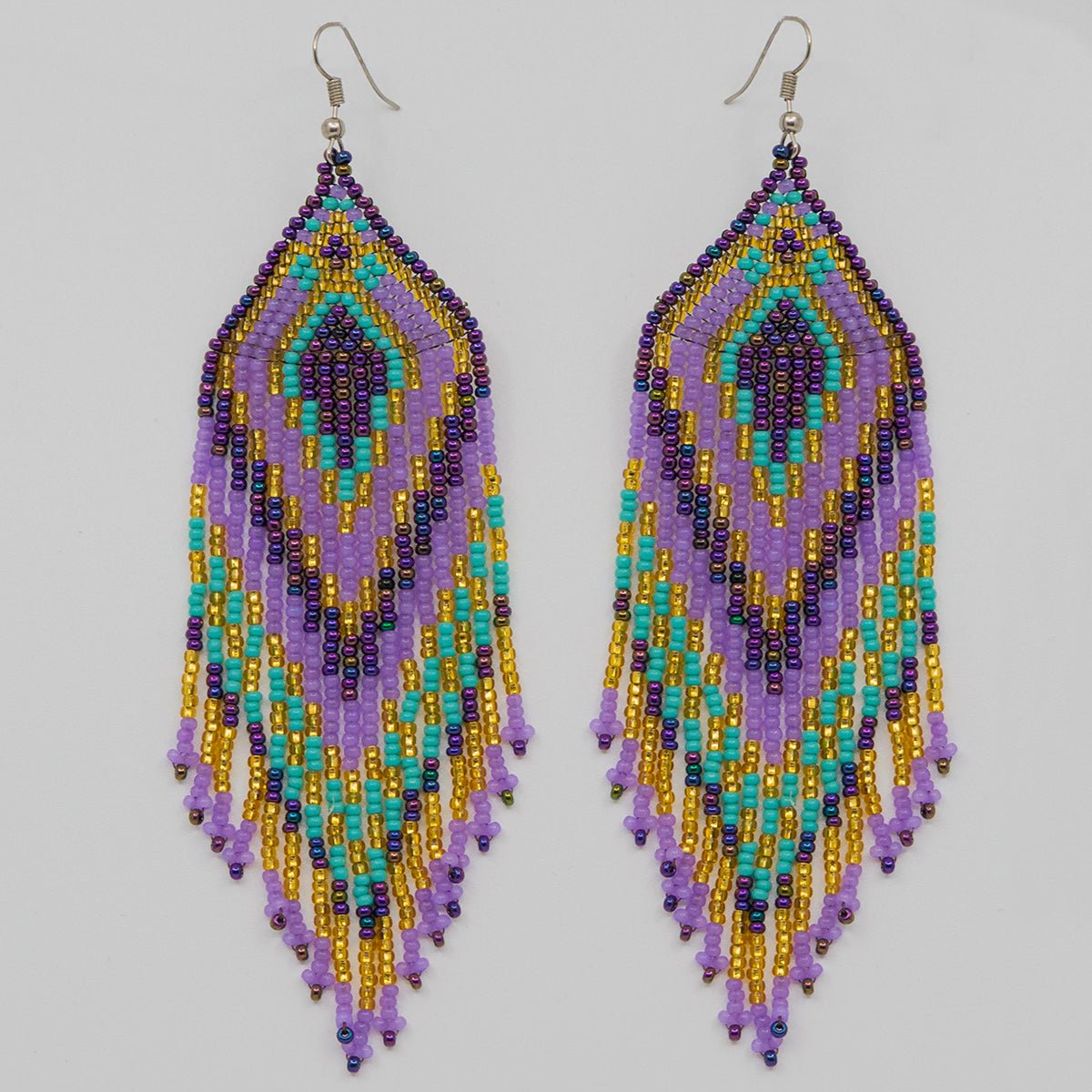 Boucles d'oreille perlées - Boutique Equinoxe