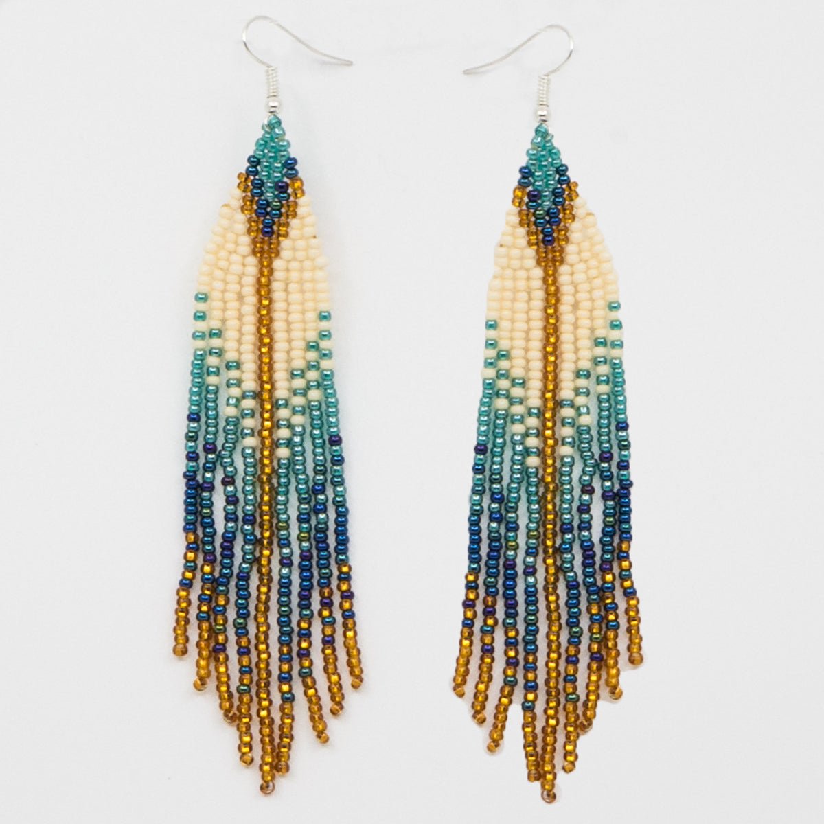 Boucles d'oreille perlées - Boutique Equinoxe