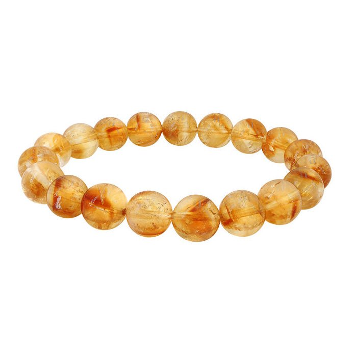 Bracelet en Citrine foncée - Boutique Equinoxe