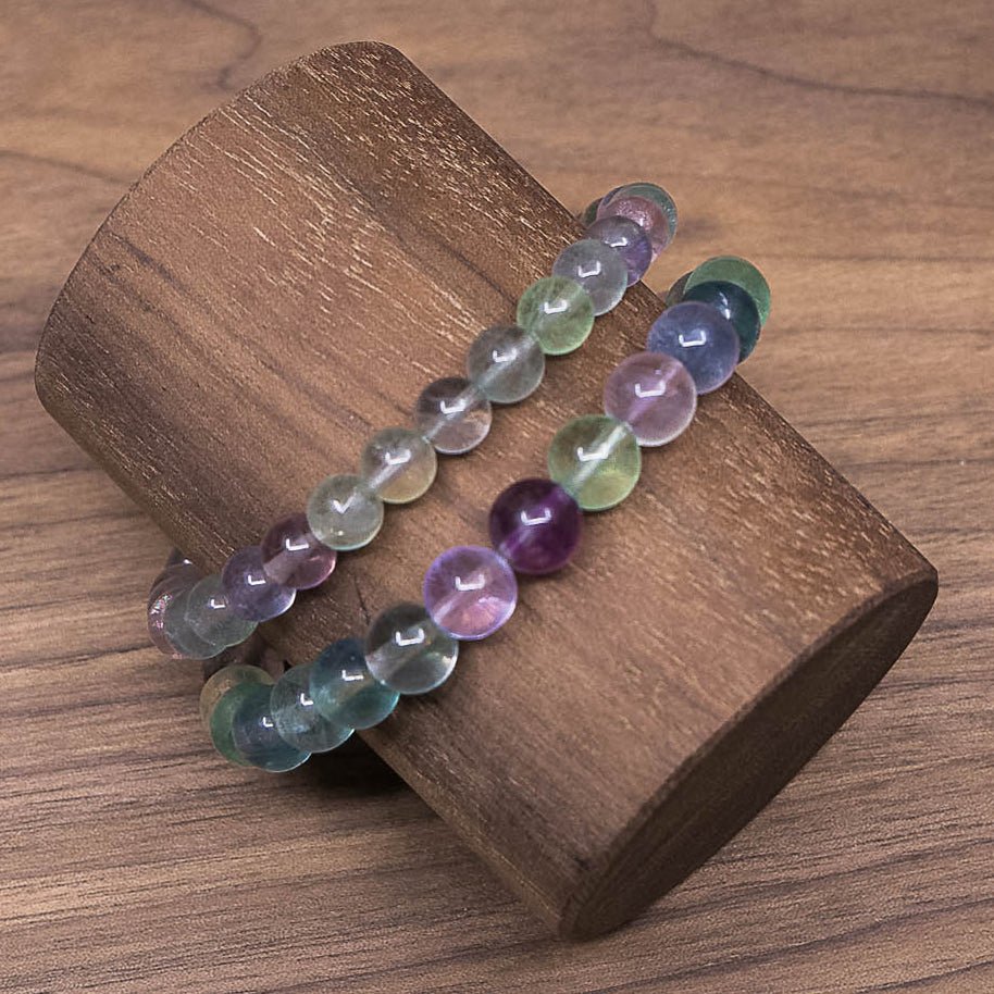 Bracelet en Fluorite verte - Boutique Equinoxe