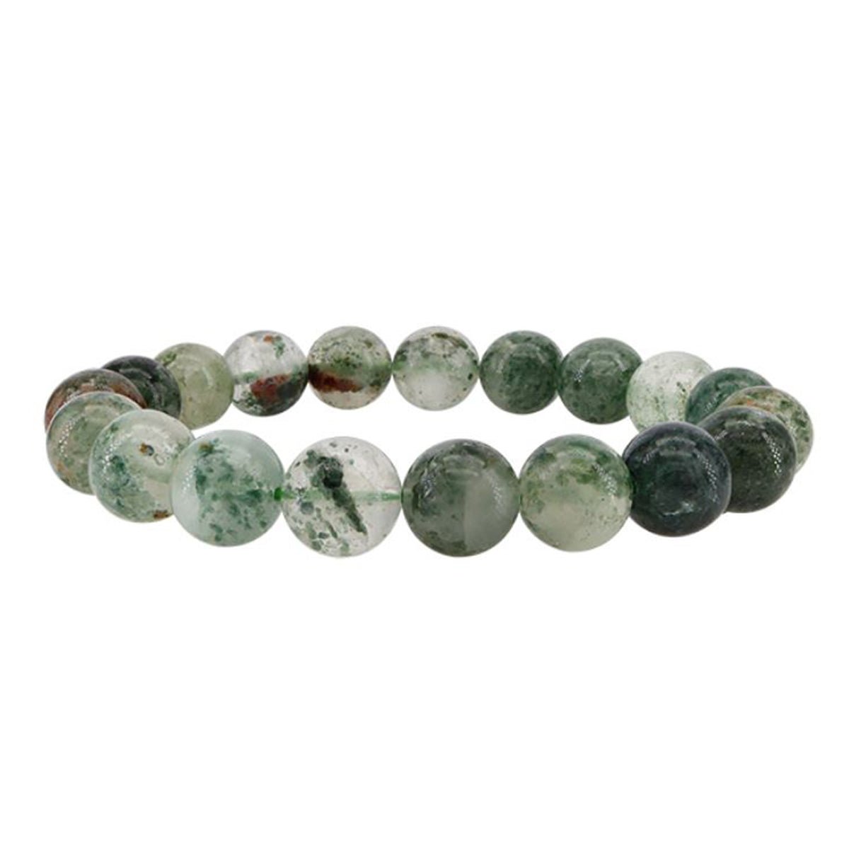 Bracelet en Quartz vert fantôme - Boutique Equinoxe