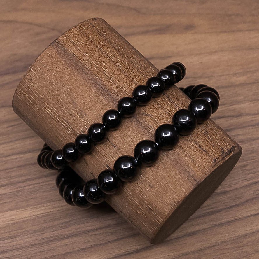 Bracelet en Tourmaline noire - Boutique Equinoxe