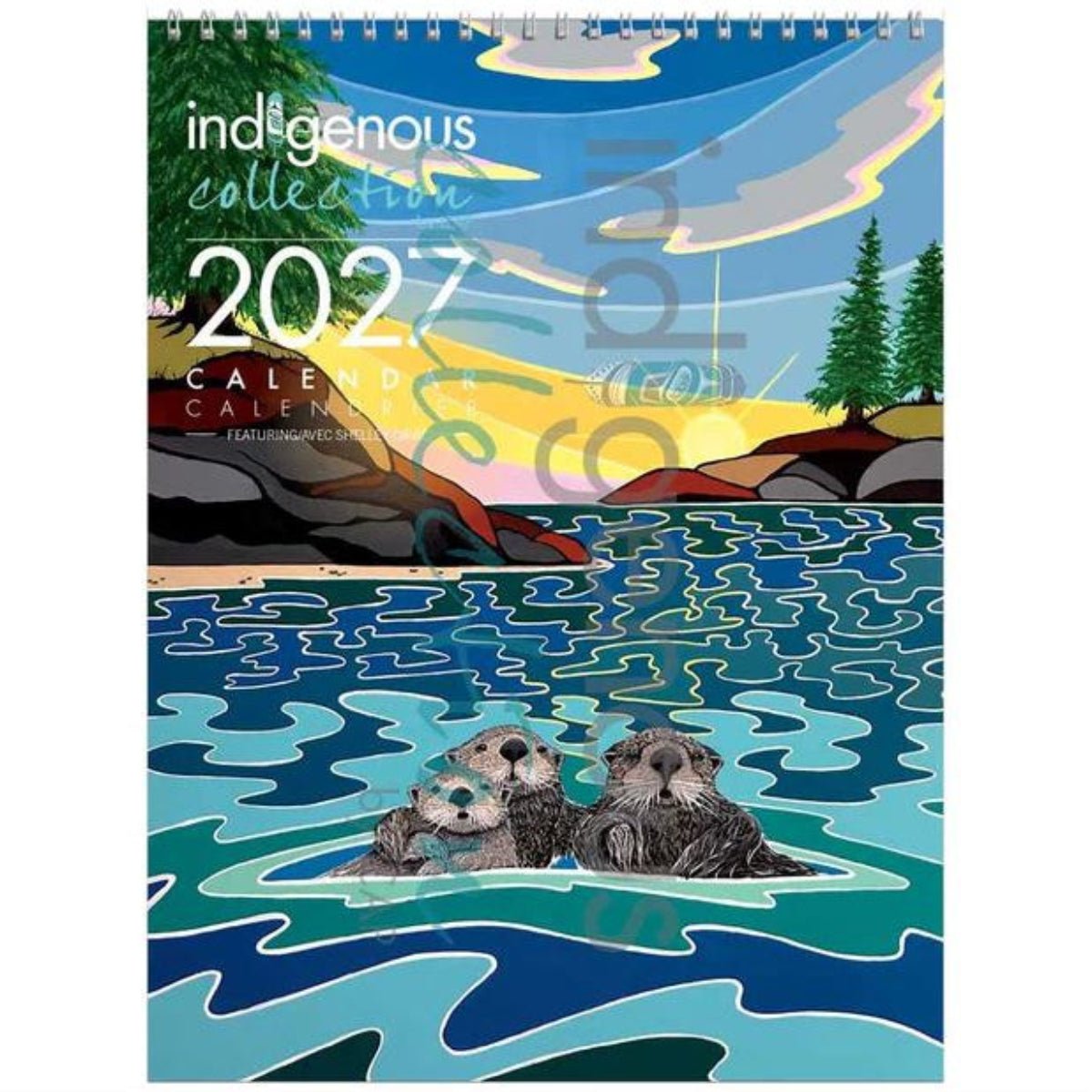 Calendrier d'art autochtone 2027 - Shelley Davies - Boutique Equinoxe