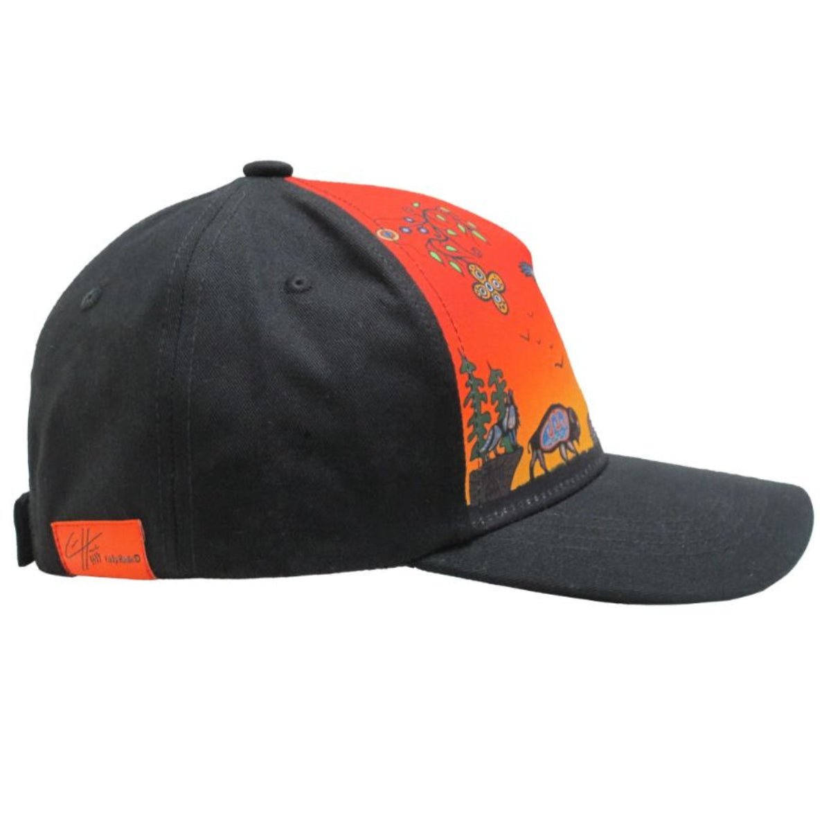 Casquette Les Sept enseignements de Grand-Père, Art Autochtone - Boutique Equinoxe