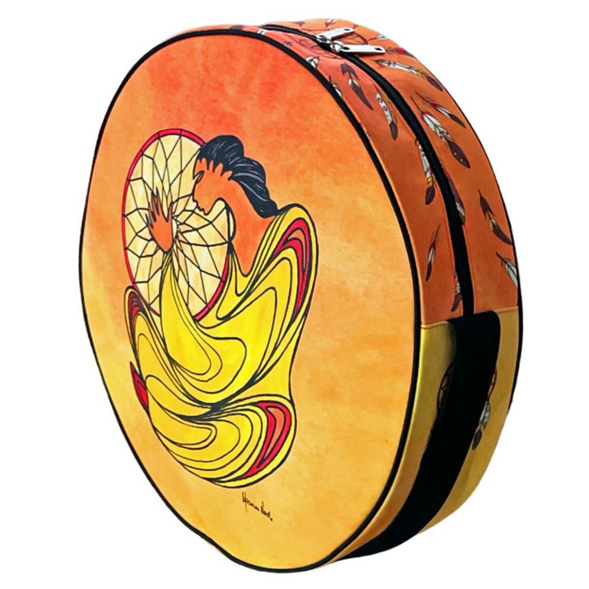 Drum bag/sac pour tambour, Capteur de rêve - Boutique Equinoxe