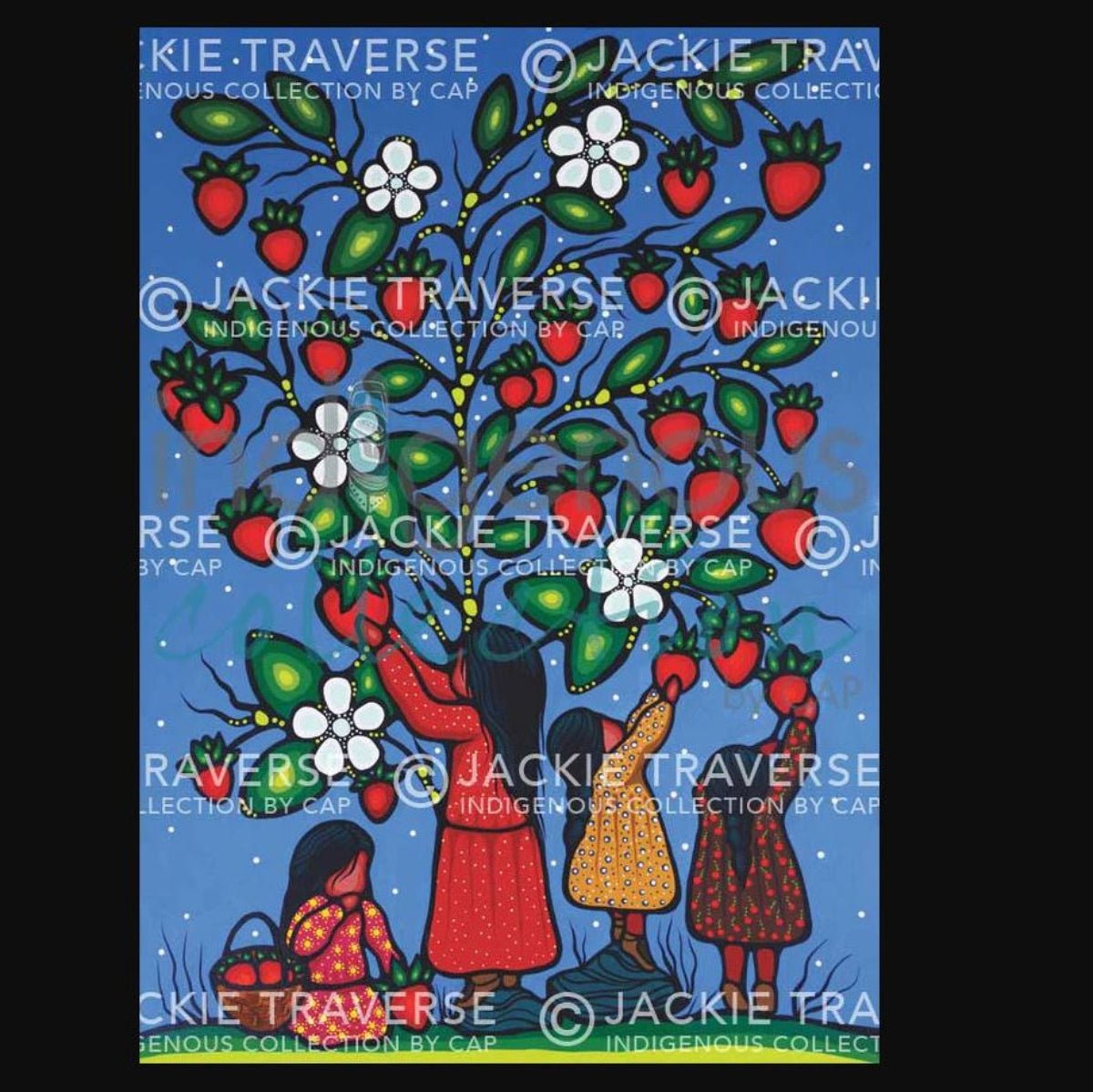 Poster Médecine du Cœur par Jackie Traverse - Boutique Equinoxe