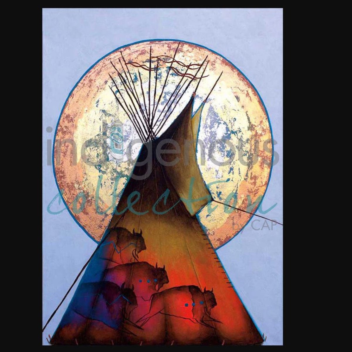 Poster Thunder Lodge, Micqaela Jones - Boutique Equinoxe