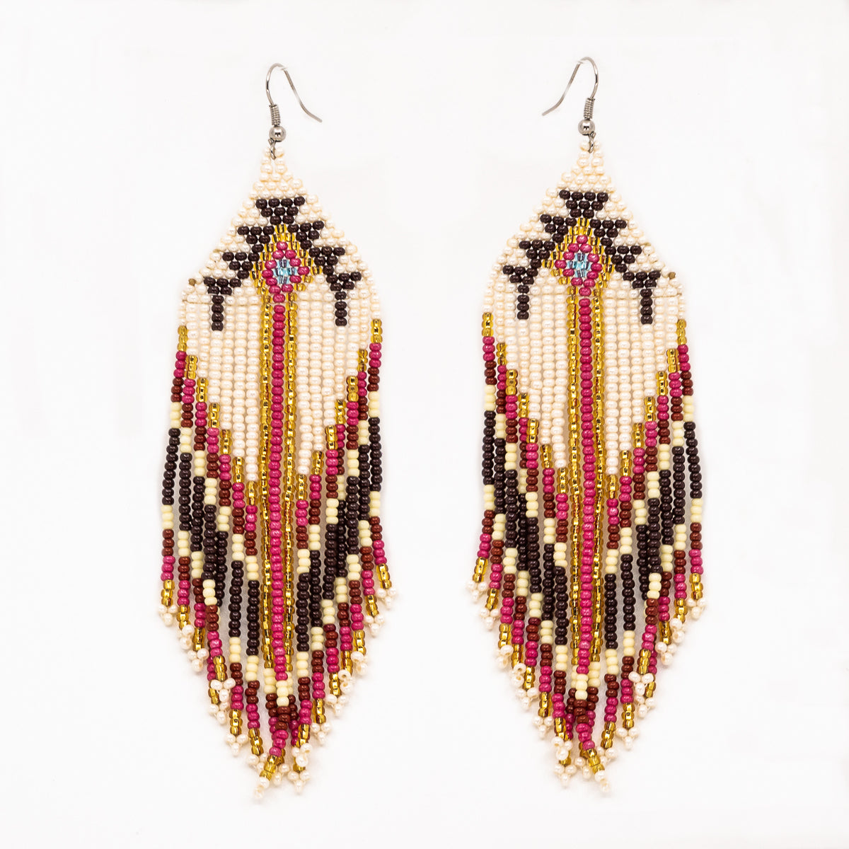Boucles D'Oreilles Avec Perles - Occasion - Détails à Voir Avec Le Vendeur