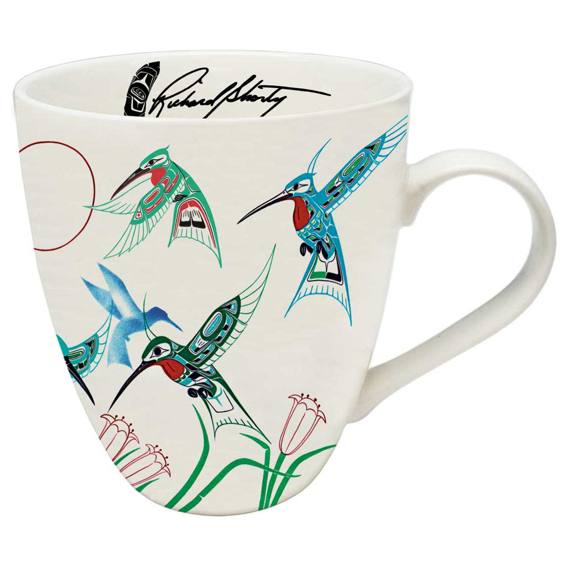 Tasse Colibris, peinture amérindienne - Boutique Equinoxe