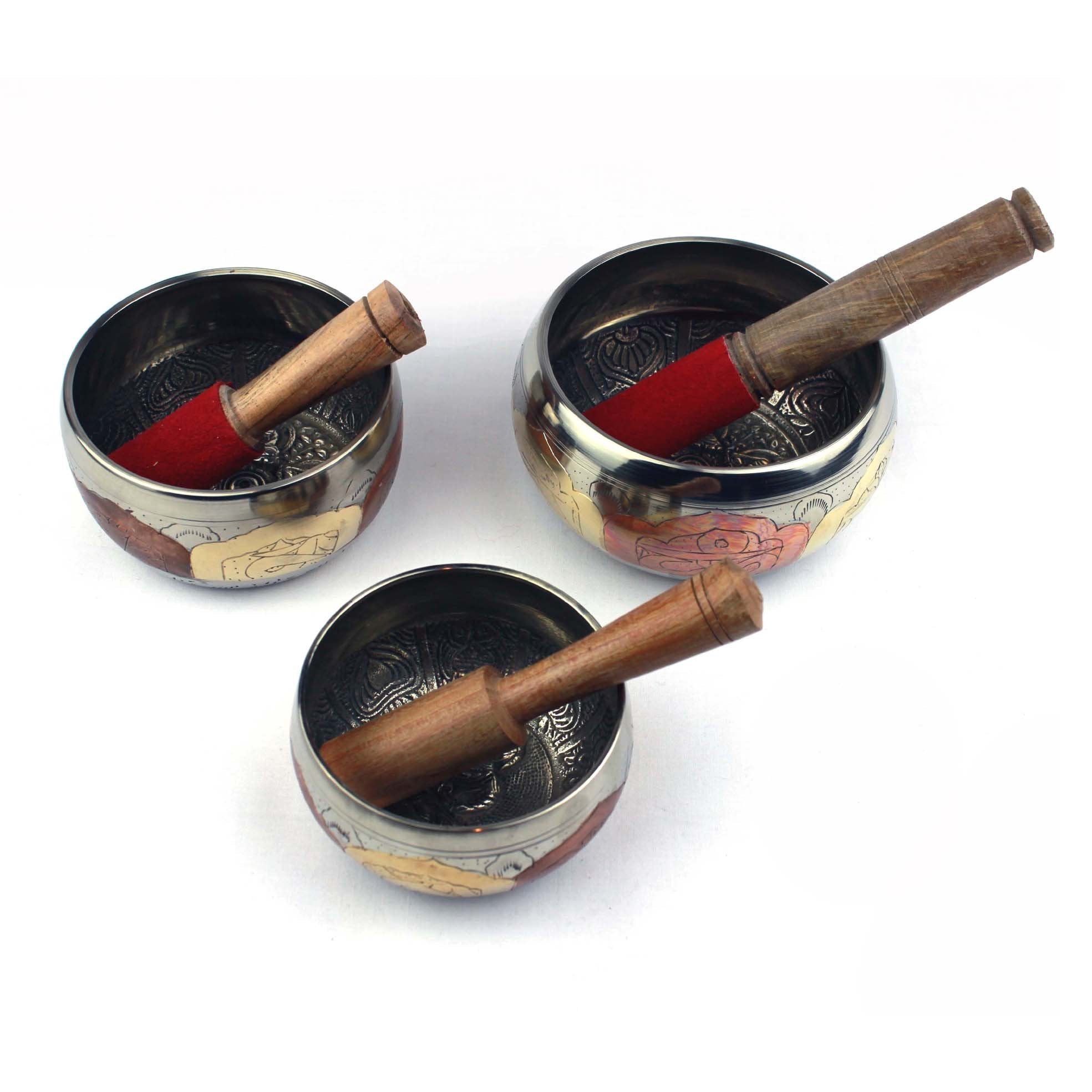 Bol tibétain Argent - Boutique Equinoxe