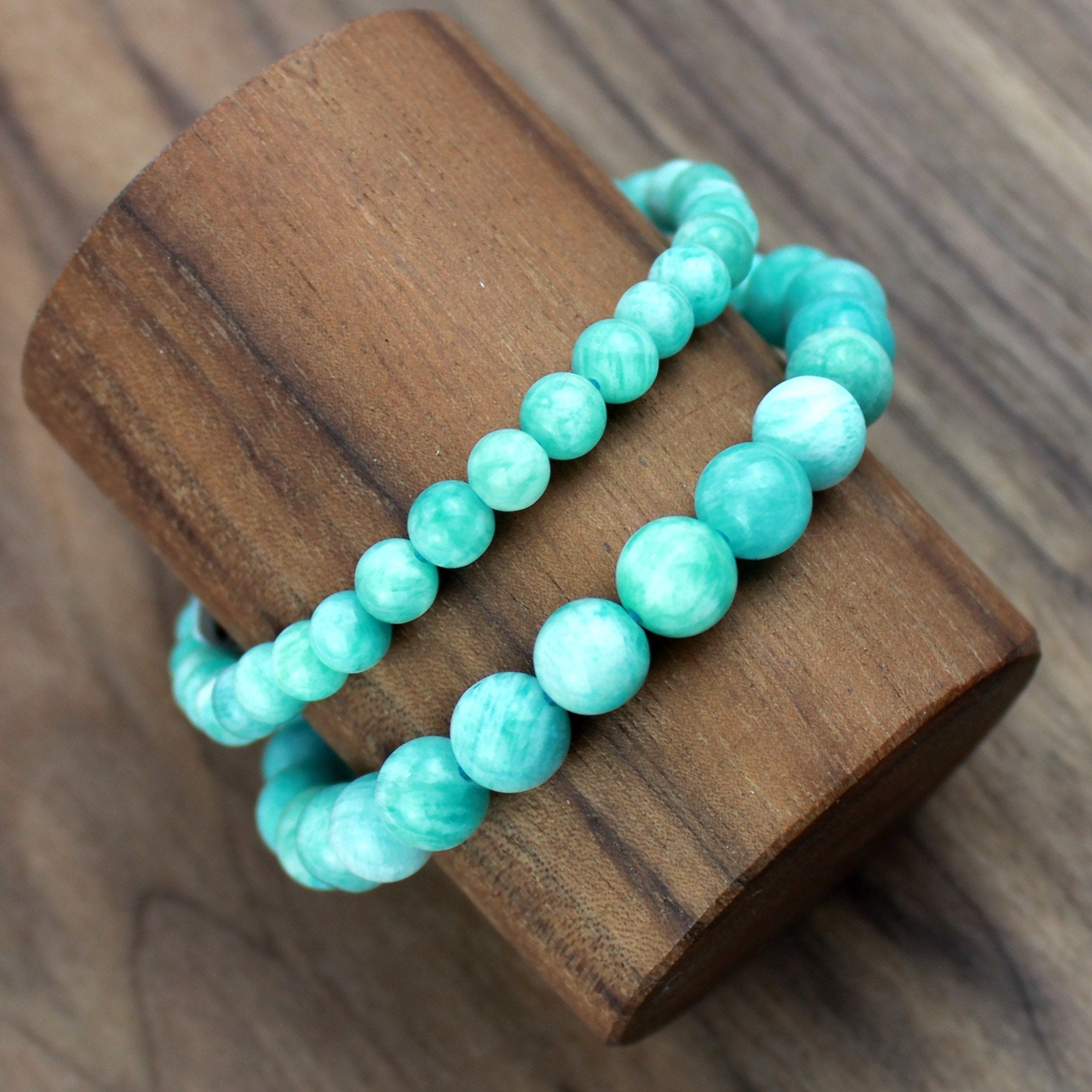 Bracelet en Amazonite - Boutique Equinoxe