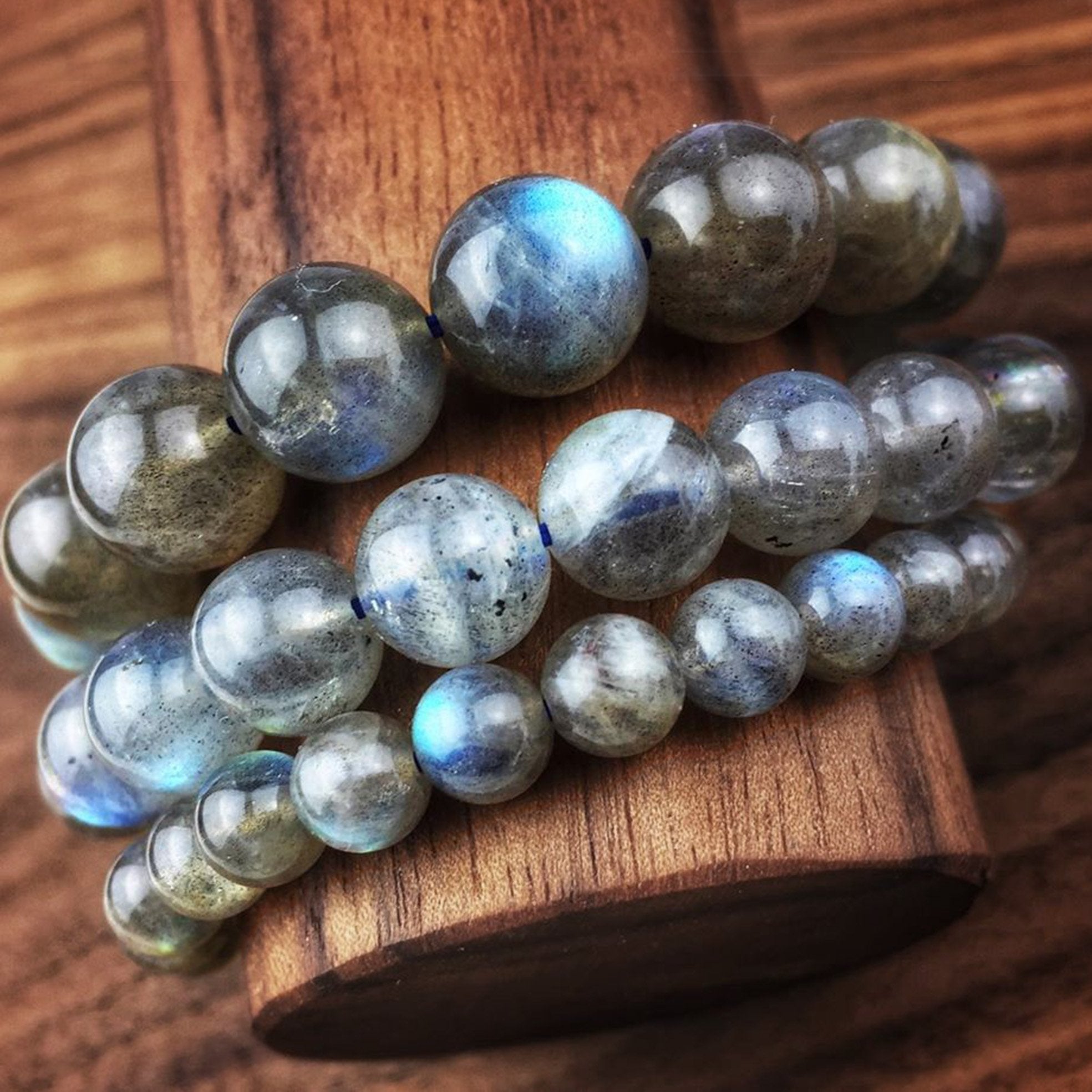 Bracelet en Labradorite - Boutique Equinoxe