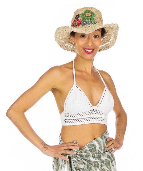 Bustier en crochet - Boutique Equinoxe