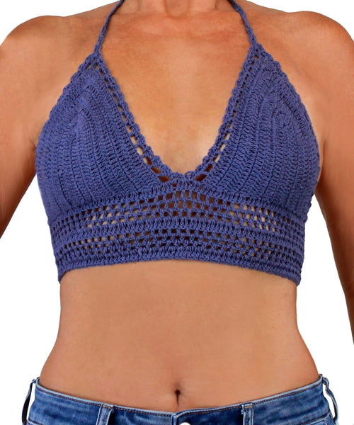 最大88％オフ！ eaphi fringe crochet knit bustier - linsar.com