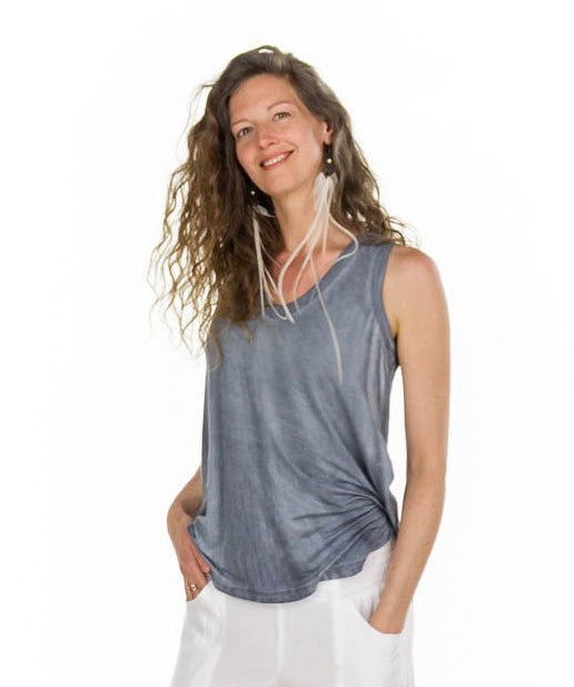 Camisole longue en viscose de bambou - Boutique Equinoxe