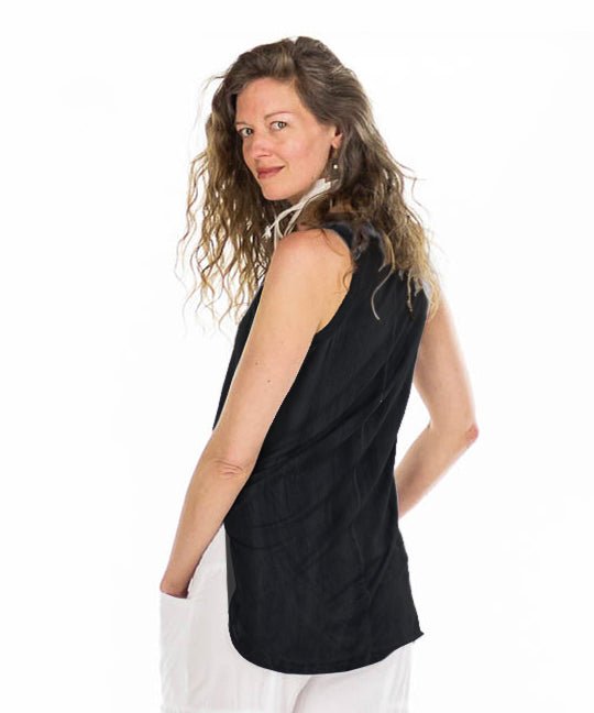 Camisole longue en viscose de bambou - Boutique Equinoxe