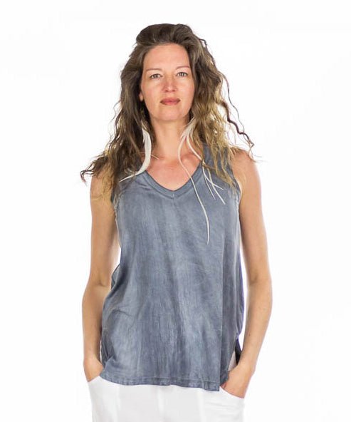 Camisole longue en viscose de bambou - Boutique Equinoxe