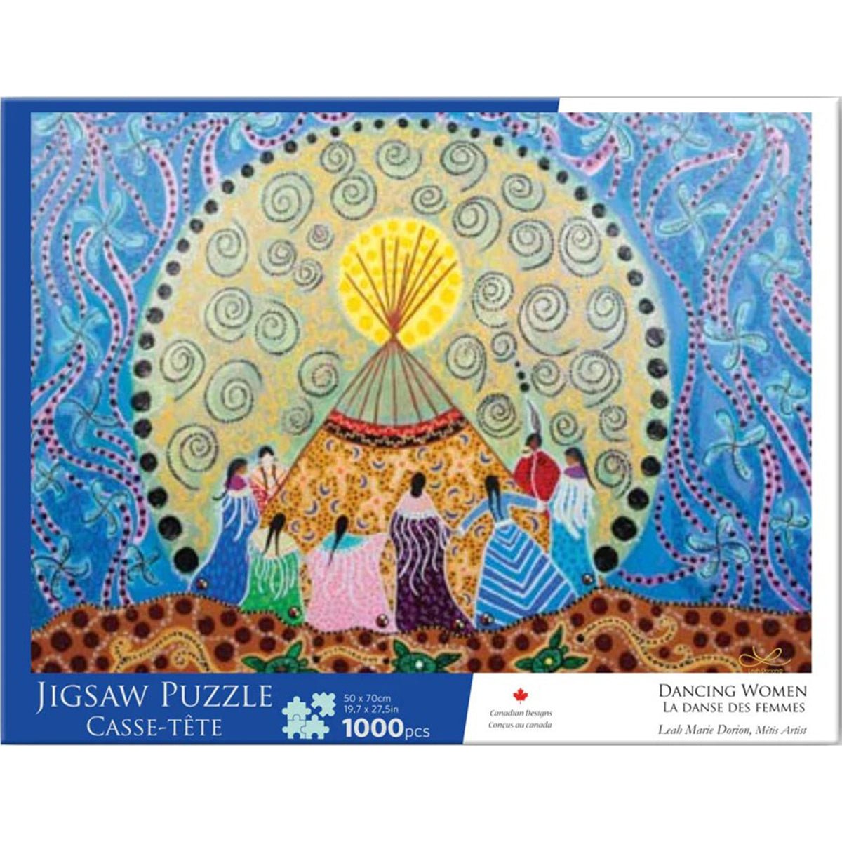 Casse-Tête La Danse de Femmes, par Leah Dorion 1000 morceaux - Boutique Equinoxe