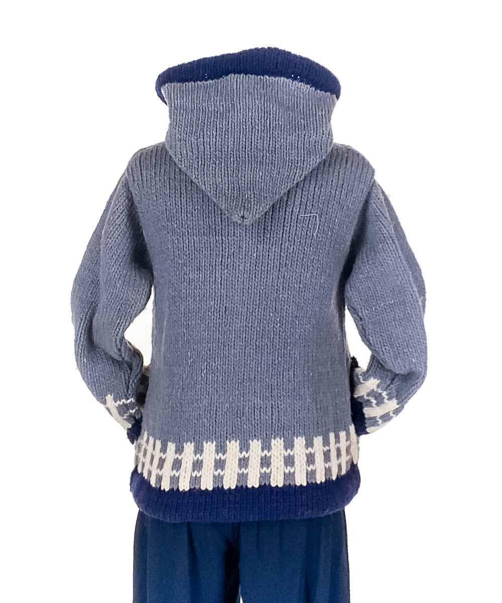 Gilet en Laine pour Enfants de l'Équateur, Train - Boutique Equinoxe