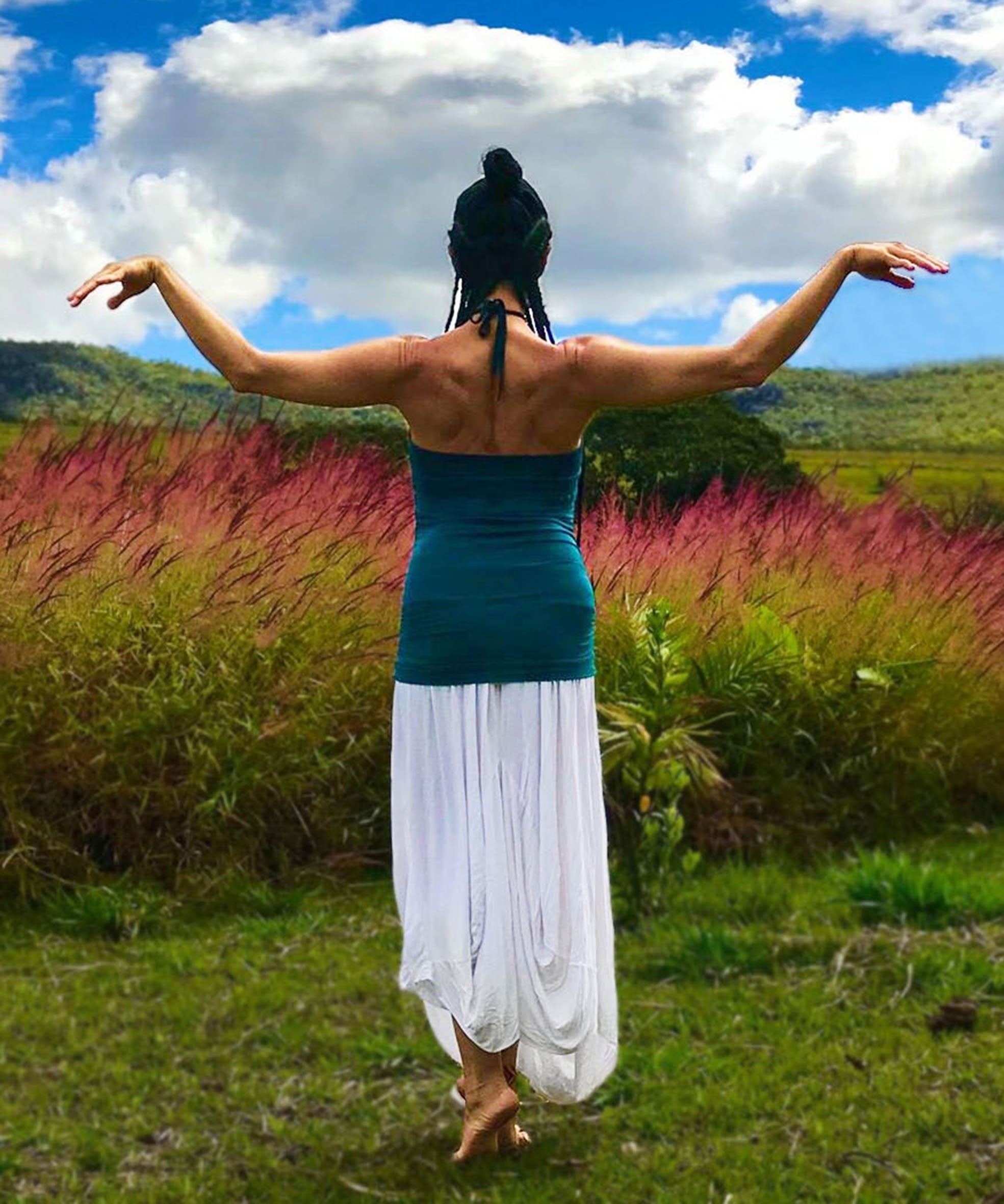 Jupe bouffante en bambou - Boutique Equinoxe