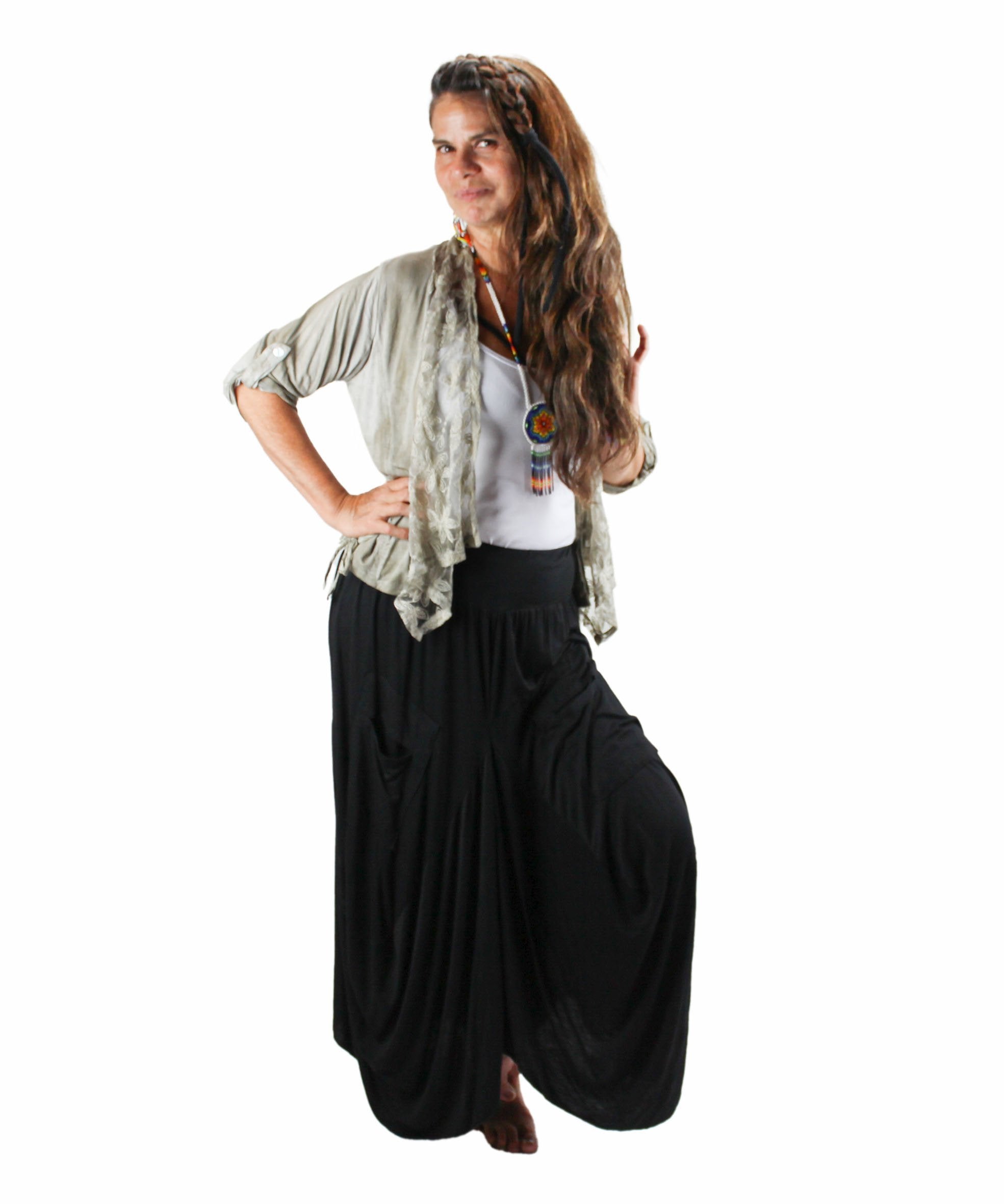 Jupe bouffante en bambou - Boutique Equinoxe