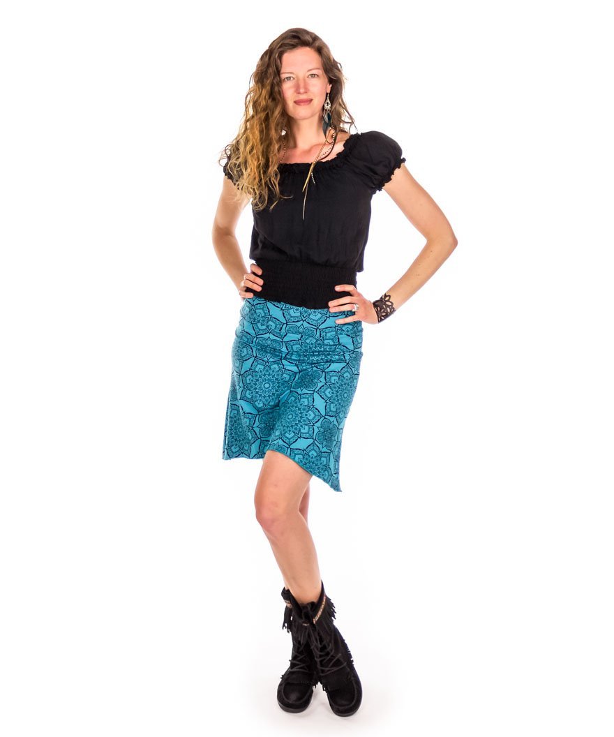 Jupe courte en Bambou - Boutique Equinoxe