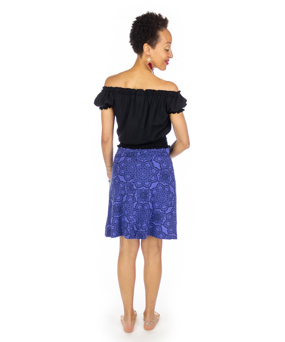 Jupe courte en Bambou - Boutique Equinoxe
