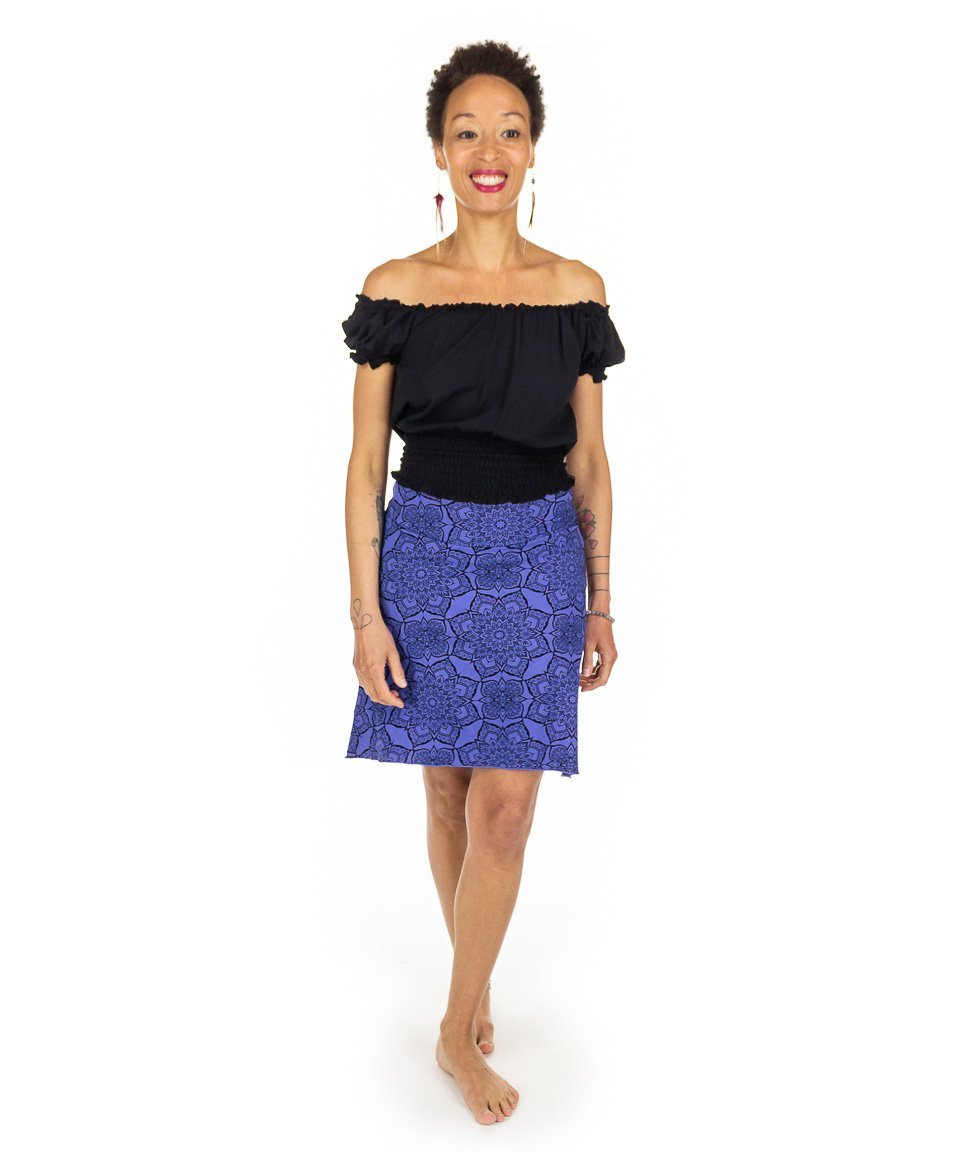 Jupe courte en Bambou - Boutique Equinoxe