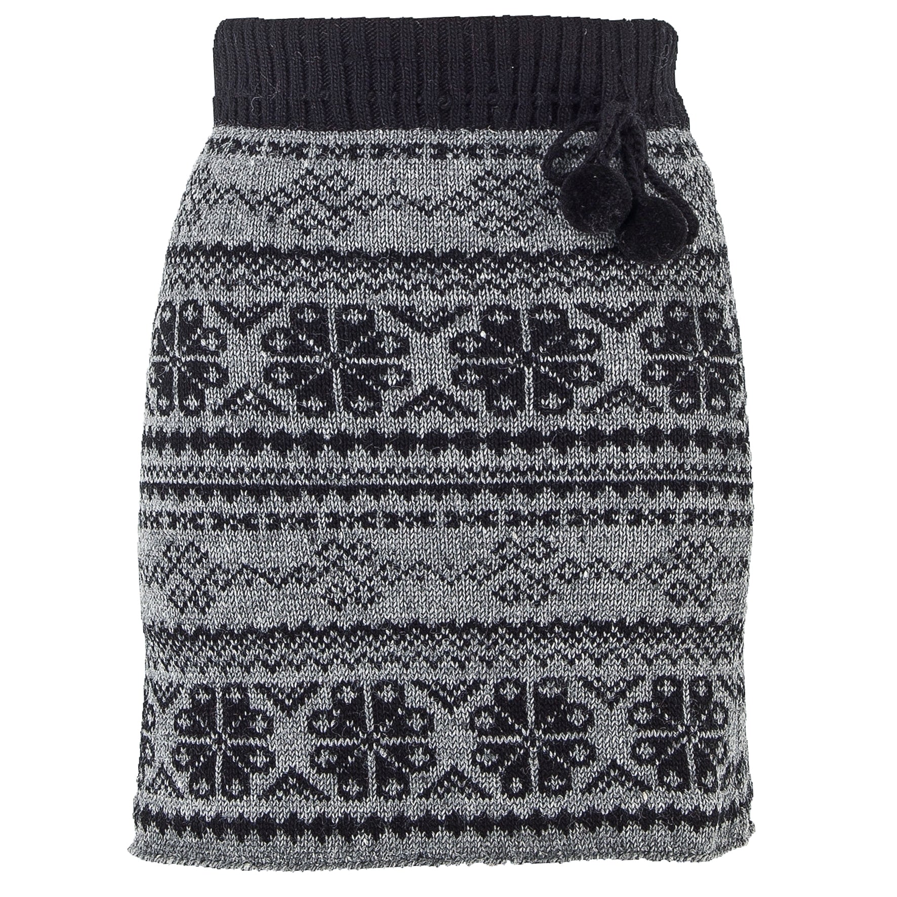 Jupe "Éva" en 100% laine - Boutique Equinoxe