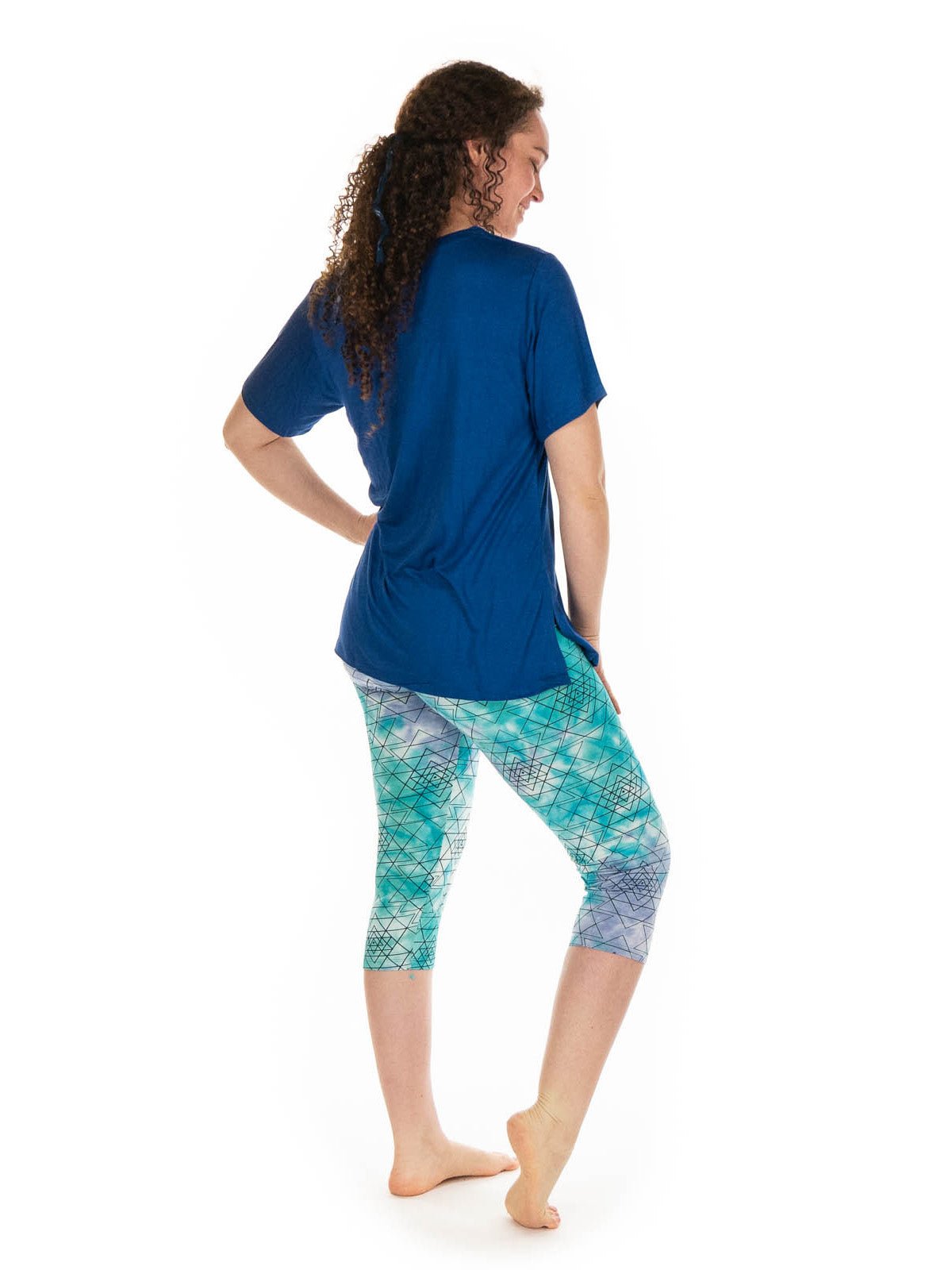 Legging 3/4 en Bambou extensible - Boutique Equinoxe