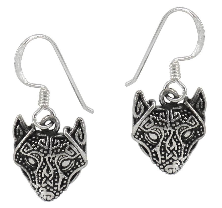 Loup, Boucles d'oreille - Boutique Equinoxe