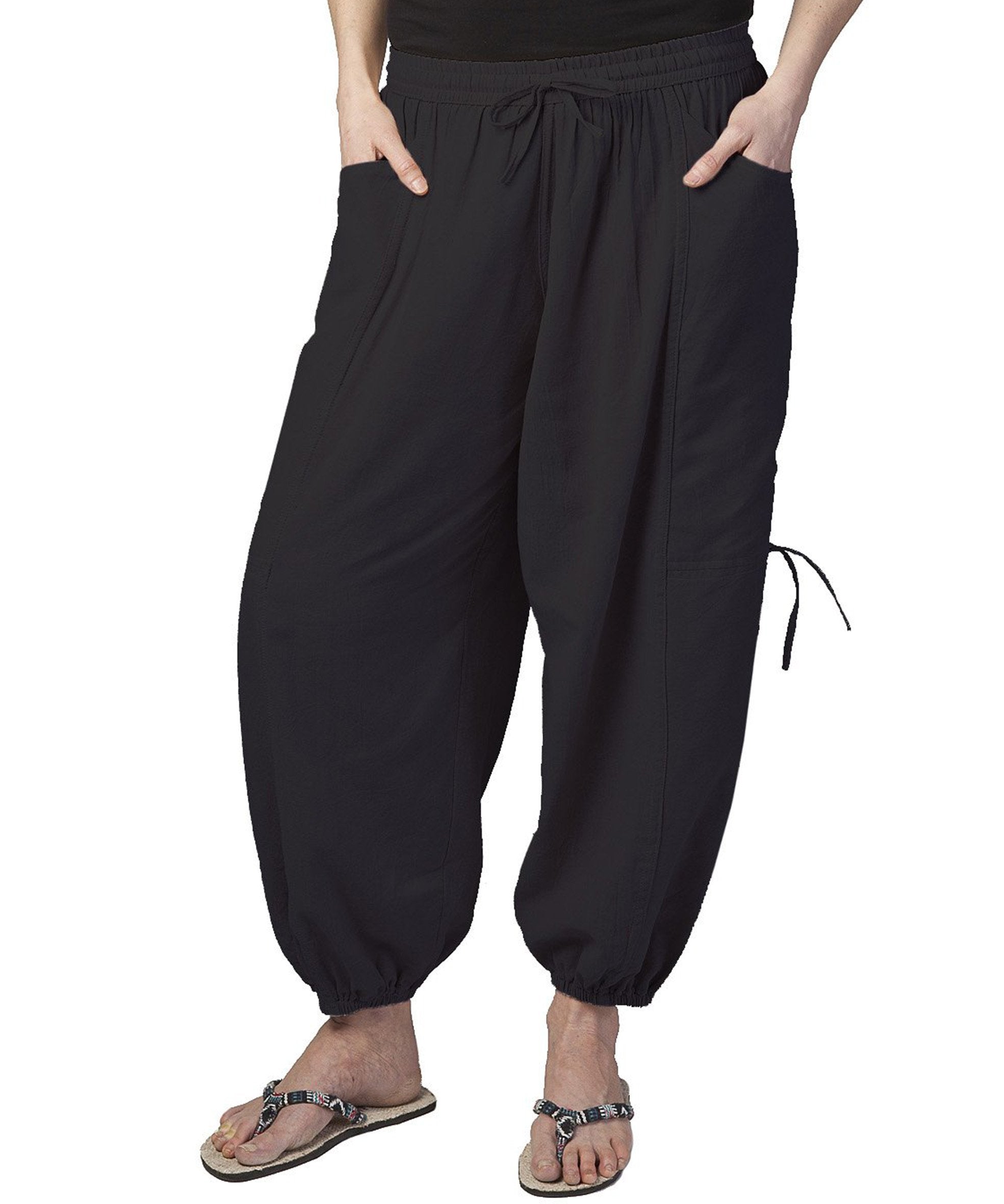 Pantalon 7/8 en coton - Boutique Equinoxe