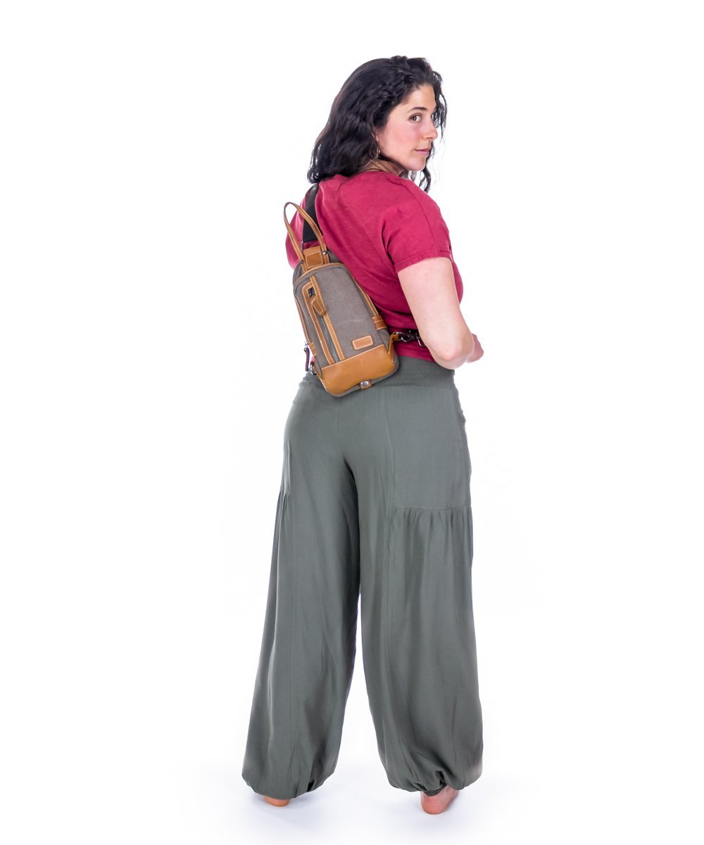 Pantalon bouffant avec poches - Boutique Equinoxe
