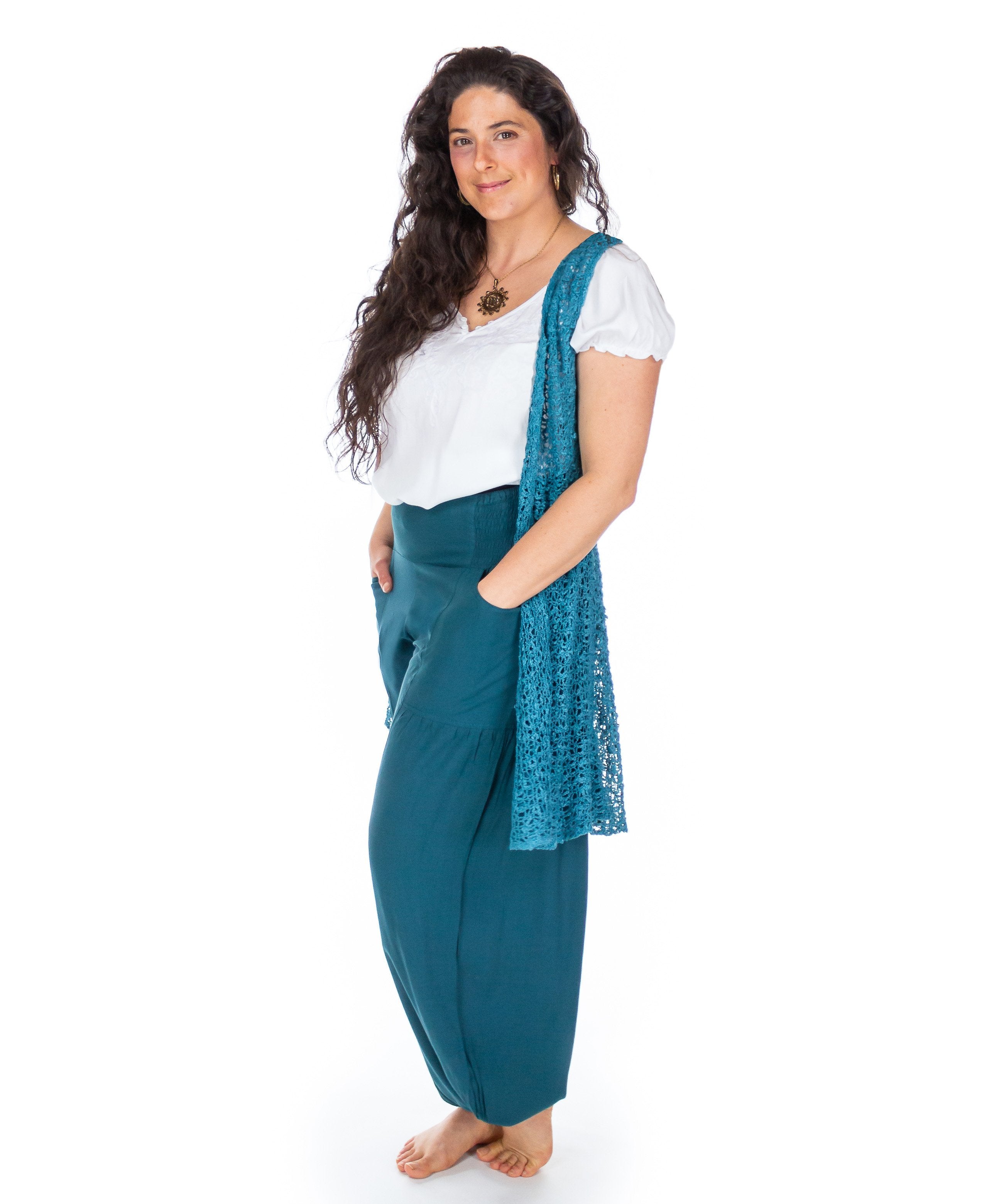 Pantalon bouffant avec poches - Boutique Equinoxe