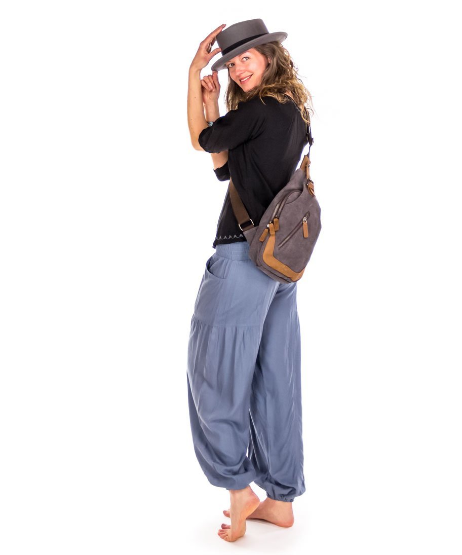 Pantalon bouffant avec poches - Boutique Equinoxe