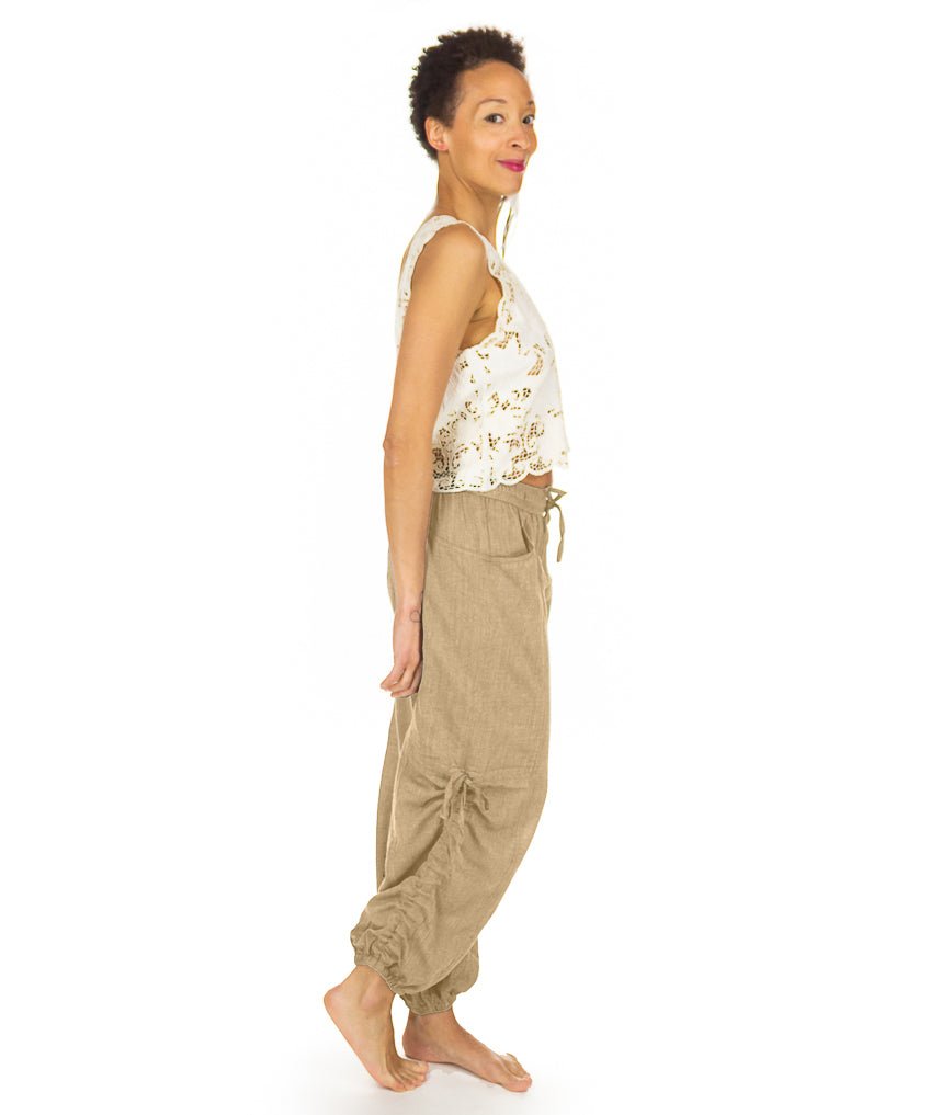Pantalon bouffant en coton - Boutique Equinoxe