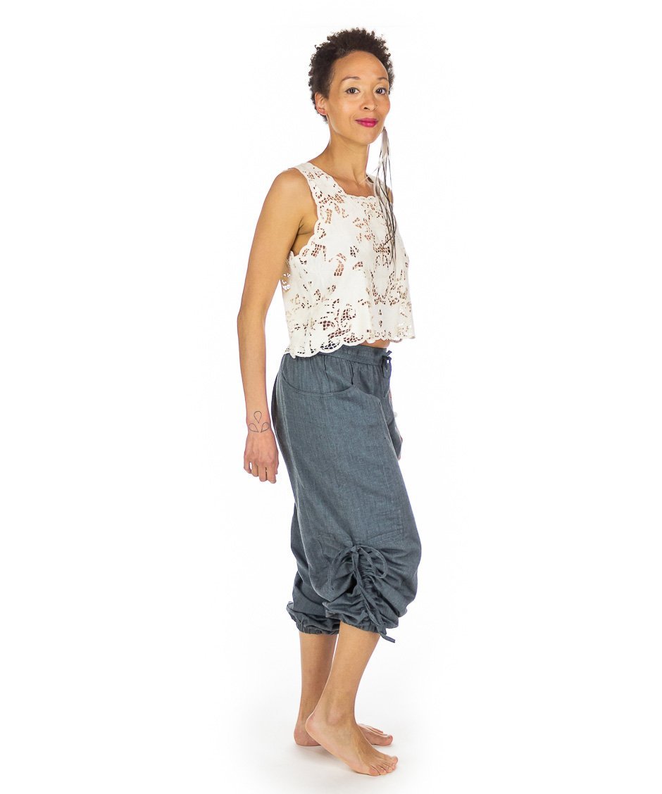 Pantalon bouffant en coton - Boutique Equinoxe