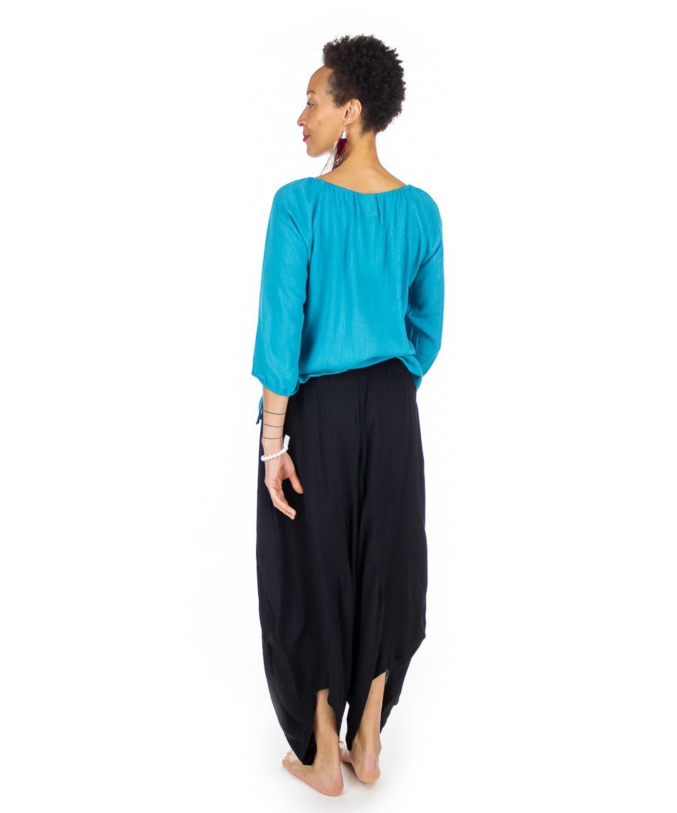 Pantalon Bouffant taille souple "Sarouel" - Boutique Equinoxe