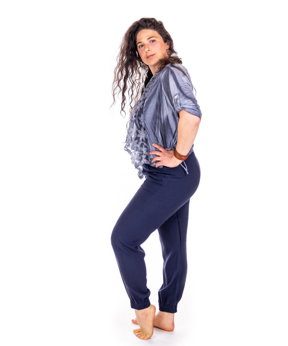 Pantalon décontracté jambe étroite - Boutique Equinoxe