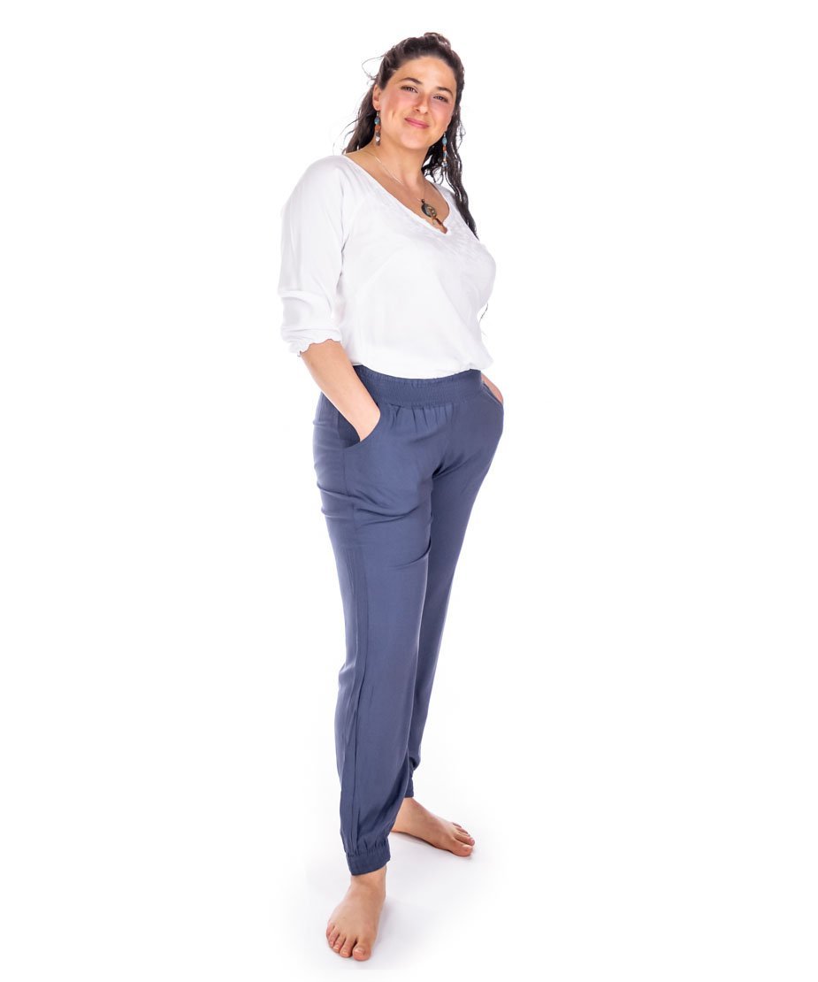 Pantalon décontracté jambe étroite - Boutique Equinoxe