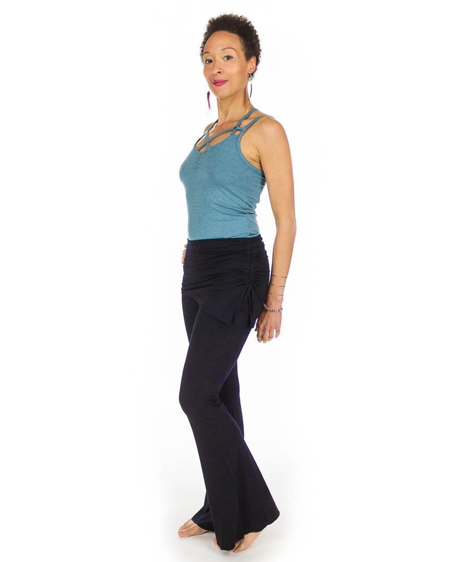 Pantalon en Bambou avec jupette - Boutique Equinoxe