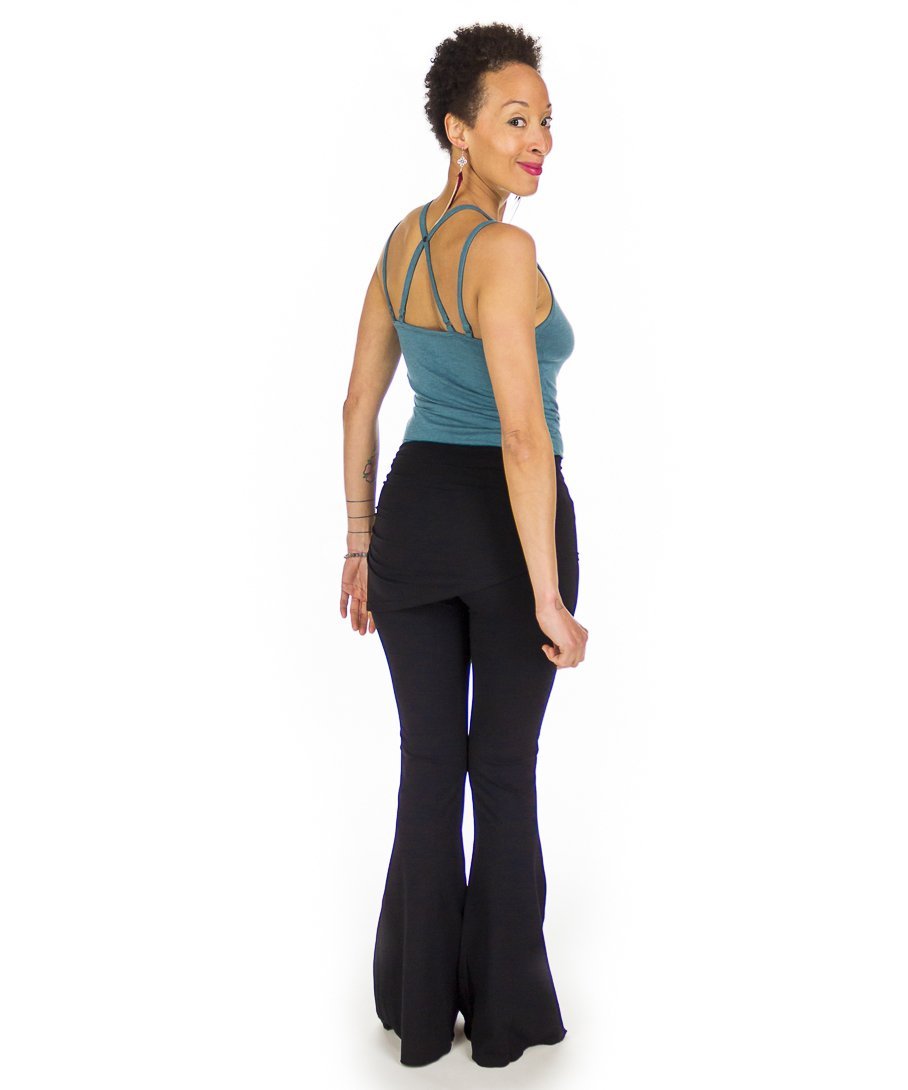 Pantalon en Bambou avec jupette - Boutique Equinoxe