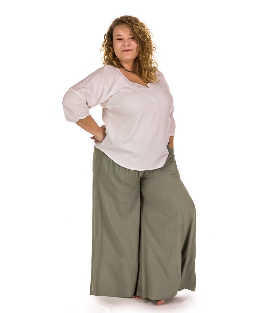 Pantalon jambe évasée - Boutique Equinoxe