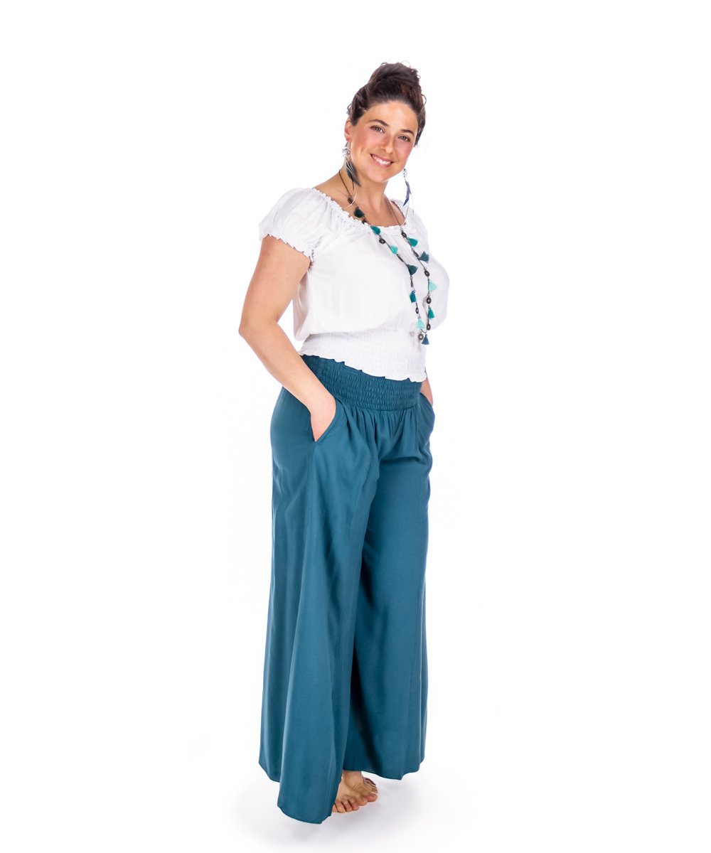 Pantalon jambe évasée - Boutique Equinoxe