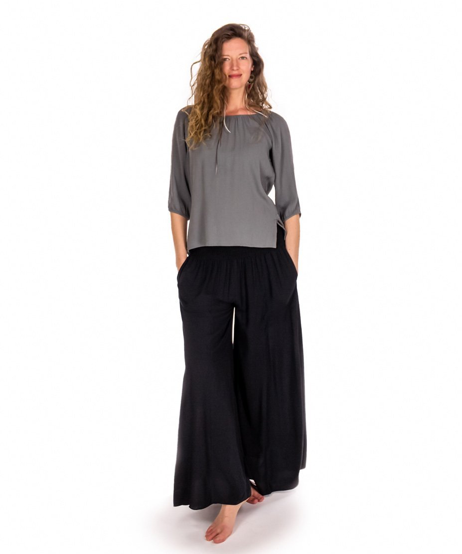 Pantalon jambe évasée - Boutique Equinoxe