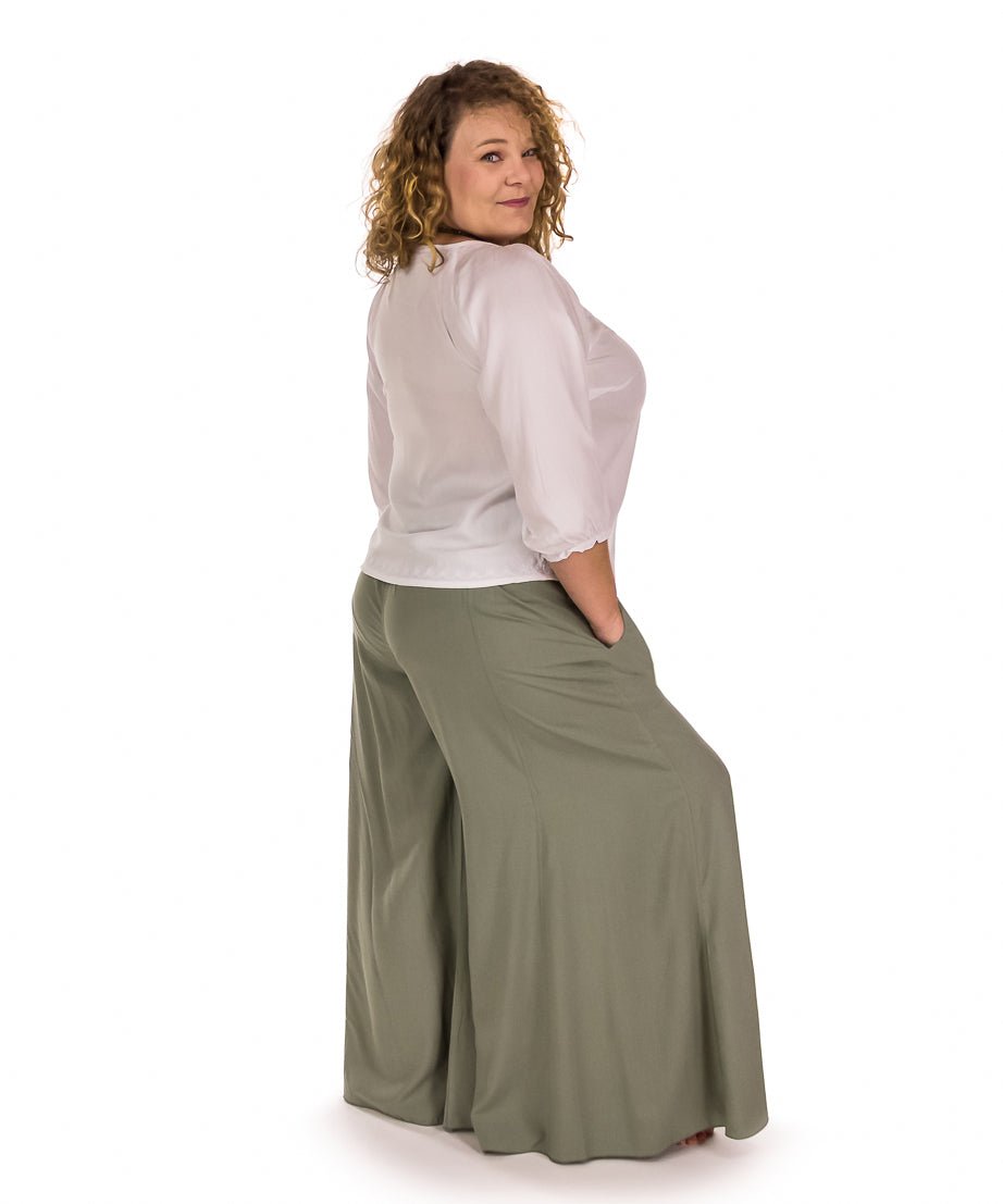 Pantalon jambe évasée - Boutique Equinoxe