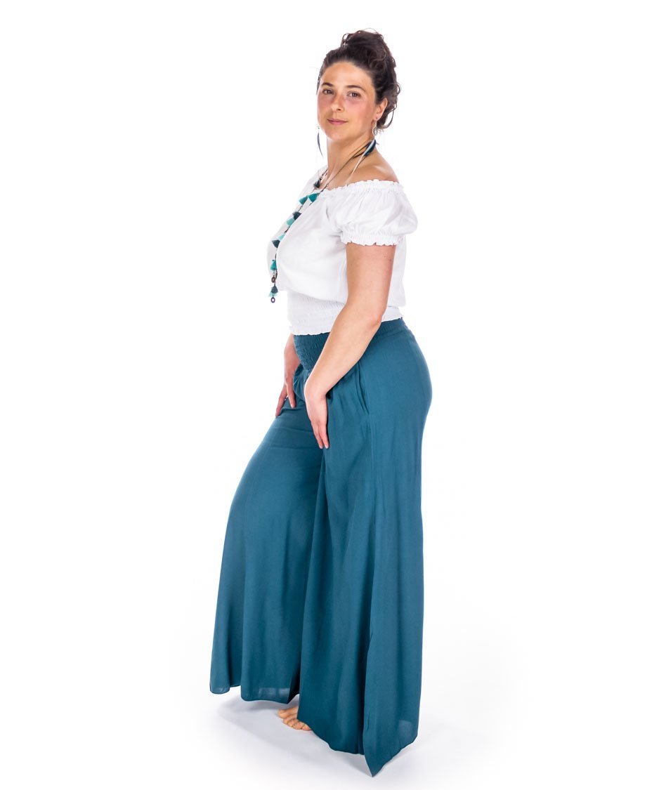 Pantalon jambe évasée - Boutique Equinoxe