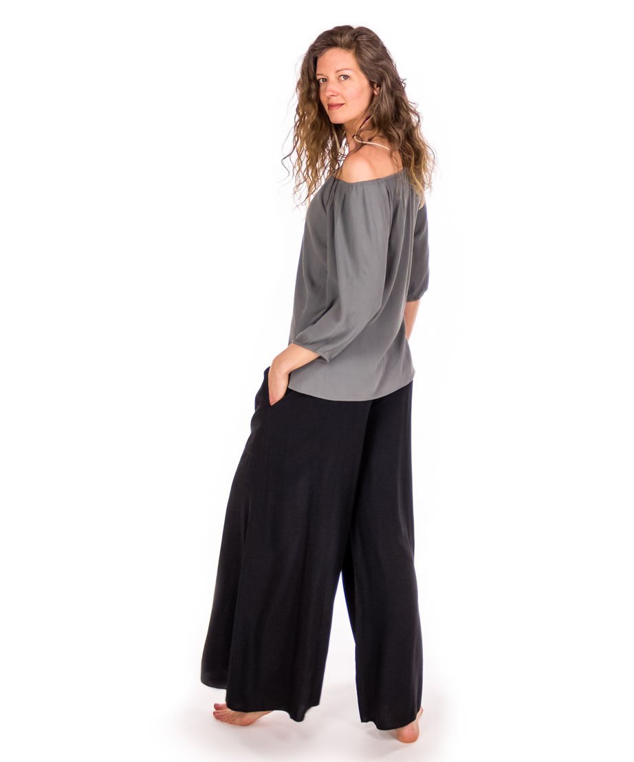 Pantalon jambe évasée - Boutique Equinoxe