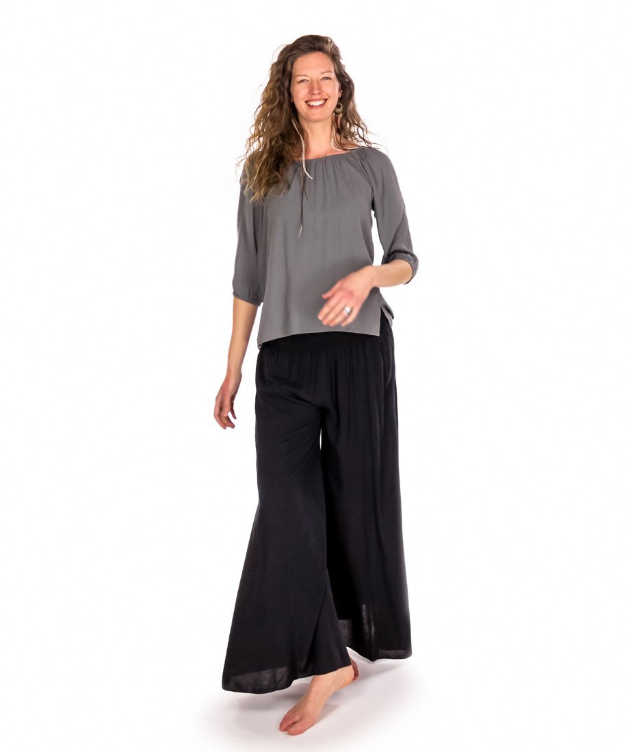 Pantalon jambe évasée - Boutique Equinoxe